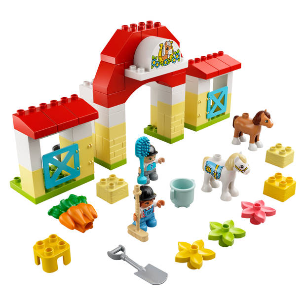 Lego DUPLO Paardenstal en pony's verzorgen 10951