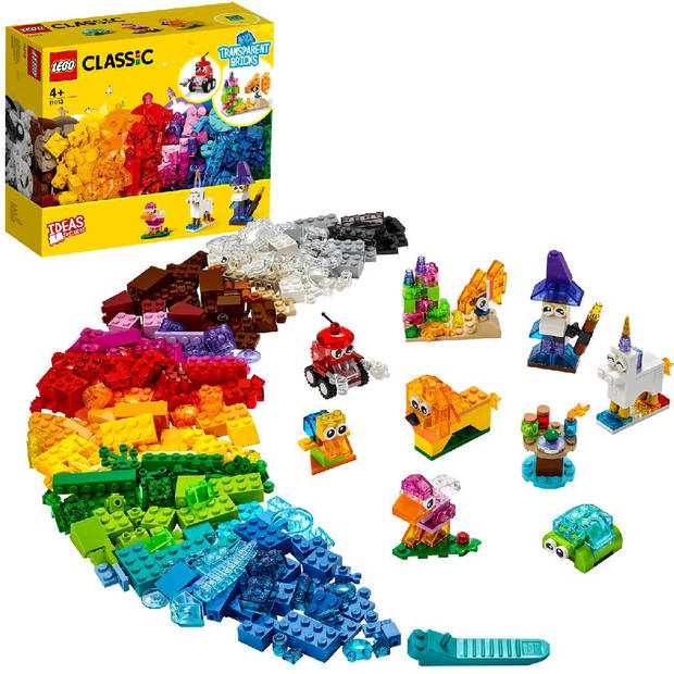 11013 LEGO Classic Creatieve Transparante Stenen