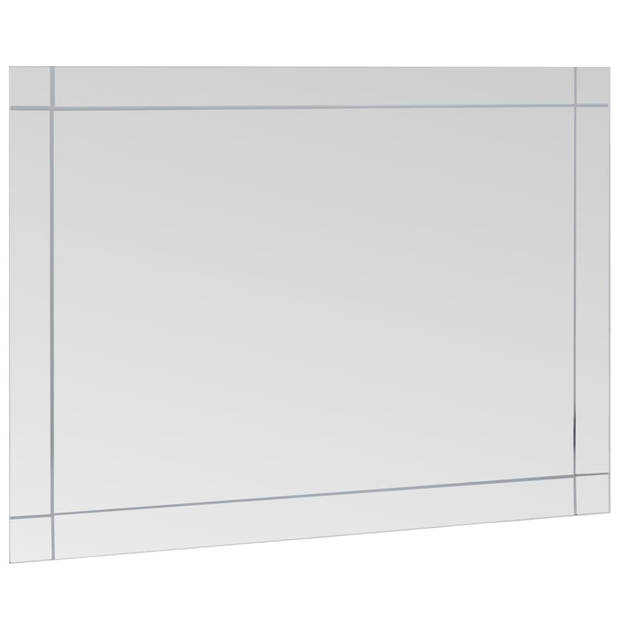 vidaXL Wandspiegel 60x40 cm glas