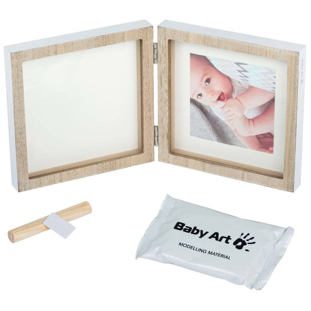 Baby Art Fotolijst vierkant hout