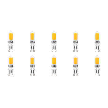 LED Lamp 10 Pack - Aigi - G9 Fitting - 2.2W - Warm Wit 3000K Vervangt 25W