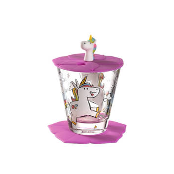 Leonardo Kinderglas Set Bambini Unicorn 215 ml - 3-Delig