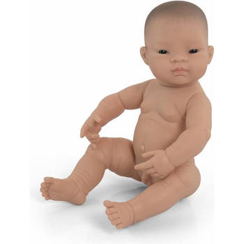 Miniland Babypop Jongen Amandelogen Vanillegeur - 40 cm