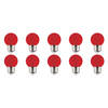 LED Lamp 10 Pack - Romba - Rood Gekleurd - E27 Fitting - 1W