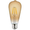 LED Lamp - Filament Rustiek - Vita - E27 Fitting - 6W - Warm Wit 2200K