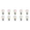 LED Lamp 10 Pack - Romba - Wit Gekleurd - E27 Fitting - 1W