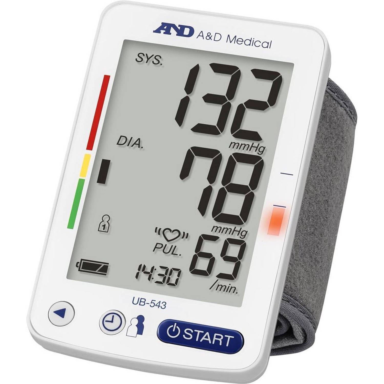 A&D Medical UB-543 Bloeddrukmeter pols