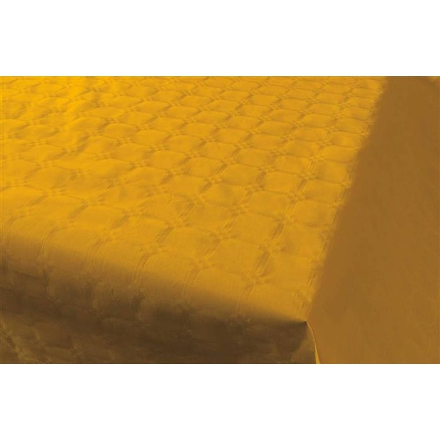 Original tafelkleed damastpapier 1,18 x 8 m goud | Blokker
