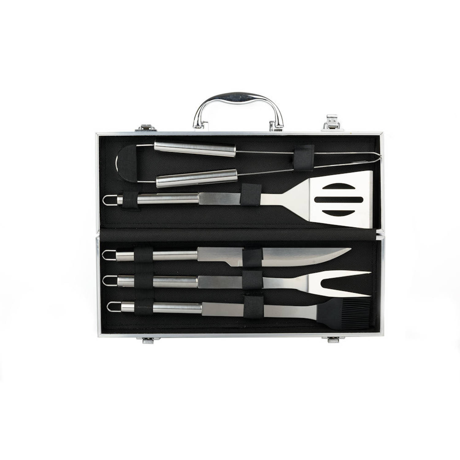 Bbq Gereedschap Set 6 Delig In Koffer Barbecue Bbq Grill -