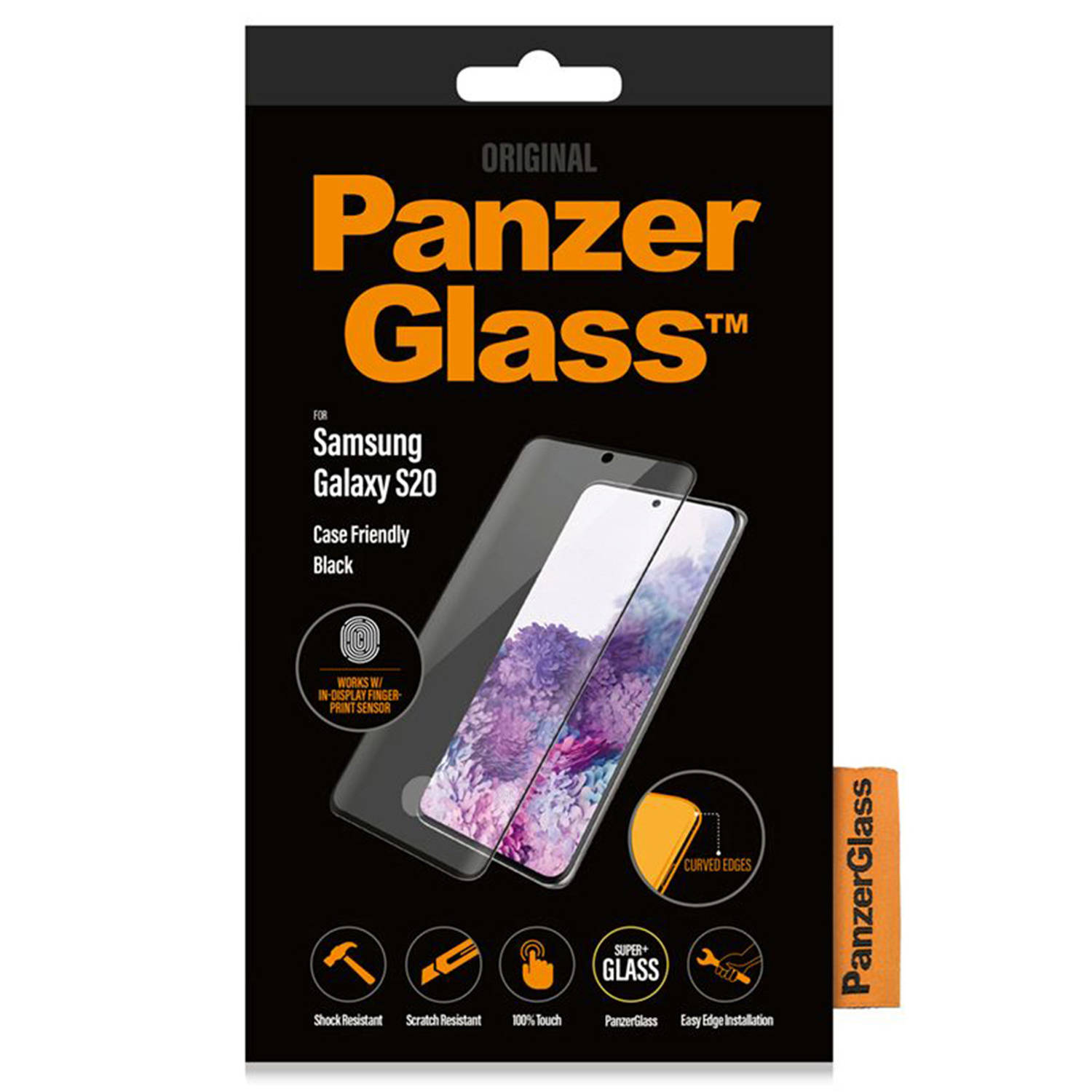 Panzerglass Case Friendly Screenprotector Voor De Samsung Galaxy S20