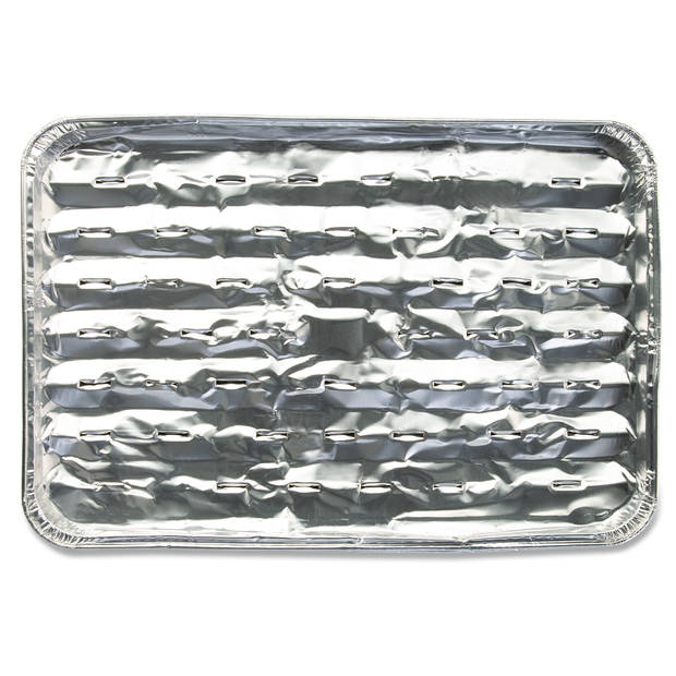 Grillschaal aluminium - s/2