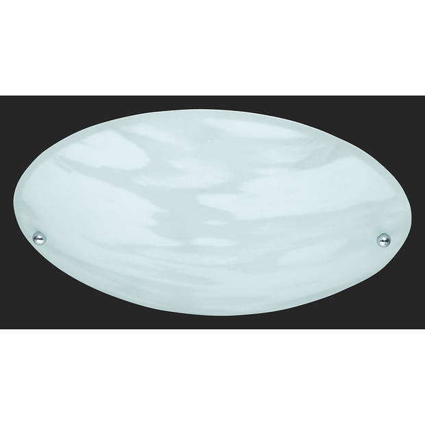 LED Plafondlamp - Plafondverlichting - Trion Linola - E27 Fitting - Rond - Mat Grijs - Aluminium