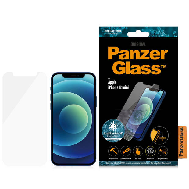 PanzerGlass Screenprotector voor de iPhone 12 Mini