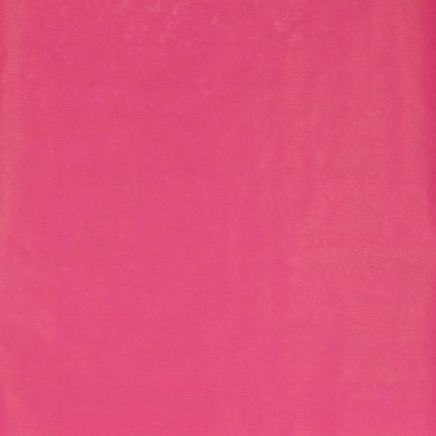 Rollen roze kraftpapier/Inpakpapier 70 x 200 cm - Cadeaupapier
