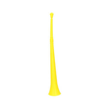 Gele vuvuzela grote blaastoeter 48 cm - Speelgoedinstrumenten