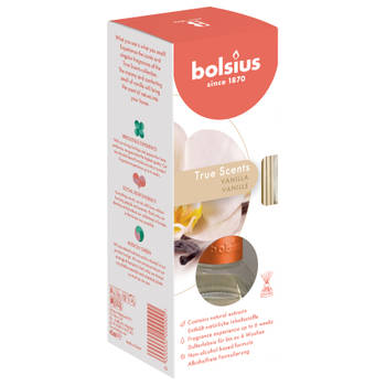 Blokker Bolsius geurverspreider True Scents - Vanille - 45 ml aanbieding