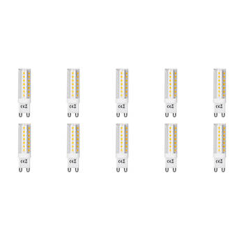 LED Lamp 10 Pack - Aigi - G9 Fitting - 4.8W - Warm Wit 3000K Vervangt 40W