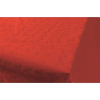 Haza Original tafelkleed damastpapier op rol 1,18 x 8 m rood
