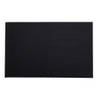 1x Diner/kerstdiner placemats zwart met glitter 44 x 29 cm - Placemats