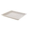 Houten wit kaarsenplateau onderzet bord/kaarsonderzetter 30 x 30 cm - Kaarsenplateaus