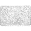 1x Rechthoekige onderleggers/placemats voor borden zilver 29 x 44 cm - Placemats