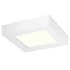 LED Downlight Slim Pro - Aigi Strilo - Opbouw Vierkant 6W - Natuurlijk Wit 4000K - Mat Wit - Kunststof