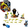LEGO NINJAGO 71732 Jay vs. Serpentine Epic Battle Game inclusief 2 Ninja Warrior Miniaturen