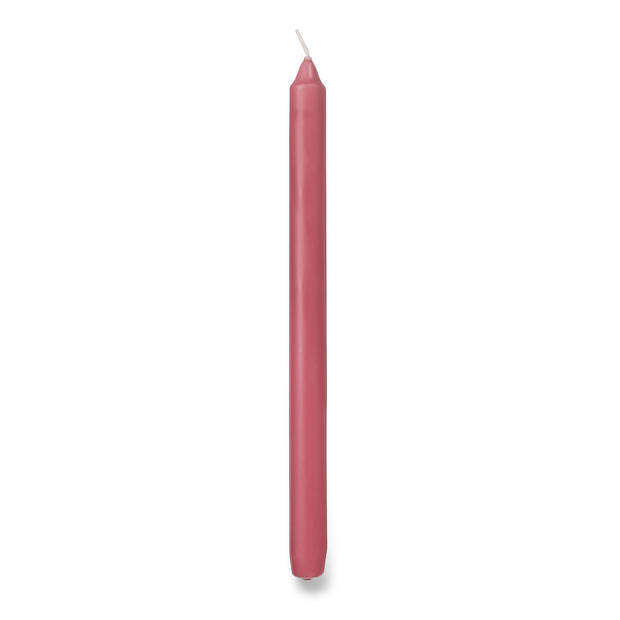 Blokker dinerkaars - 8 stuks - roze - 29 cm