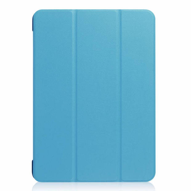 HEM iPad hoes geschikt voor iPad 5 & iPad 6 (2017 & 2018) - NEWSmart Cover - Lichtblauw - 9.7 inch - Met Stylus Pen