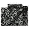 Blokker plaid Tiger - zwart - 130x170 cm