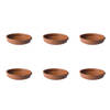 Tapas Ovenschaal Classico 14 x 2.5 cm Bruin 6 stuks