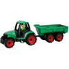 Lena tractor Truckies jongens 36,5 x 10,5 cm groen/rood