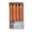 Blokker dinerkaars - 8 stuks - cognac - 15 cm