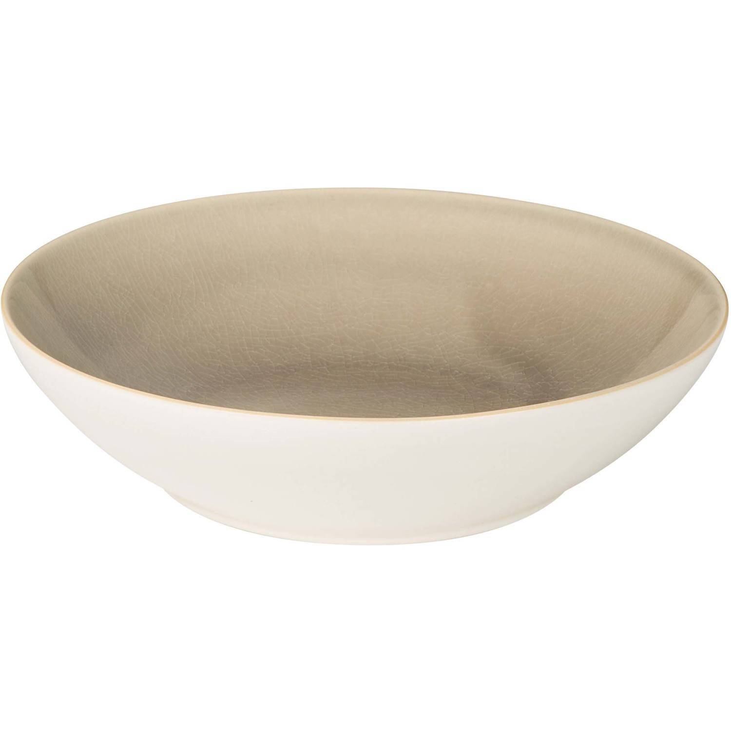 Palmer Bord Diep Aurora 21 Cm Grijs Stoneware 1 Stuk(s)