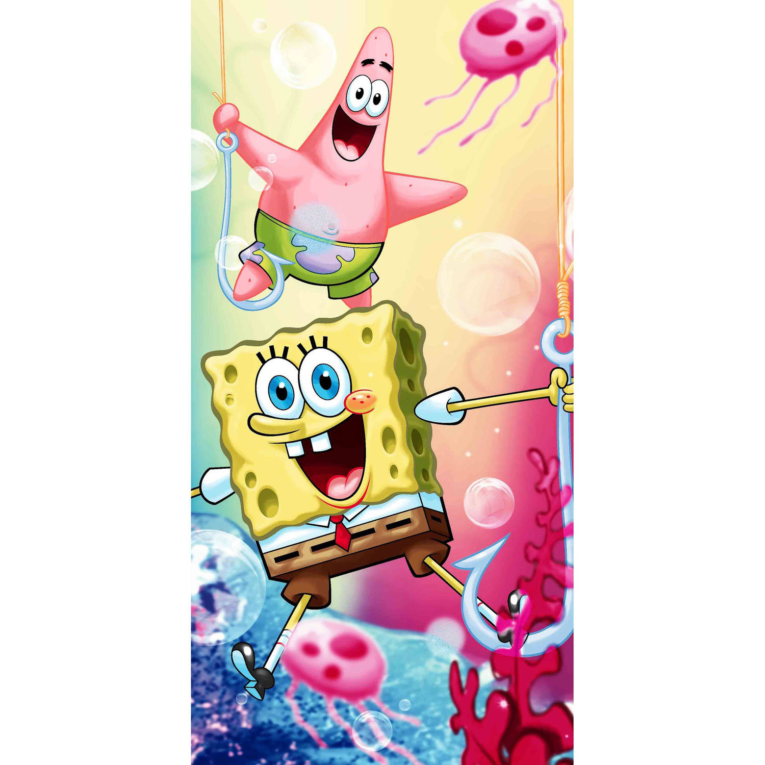 SpongeBob Strandlaken Friends - 70 x 140 cm - Multi