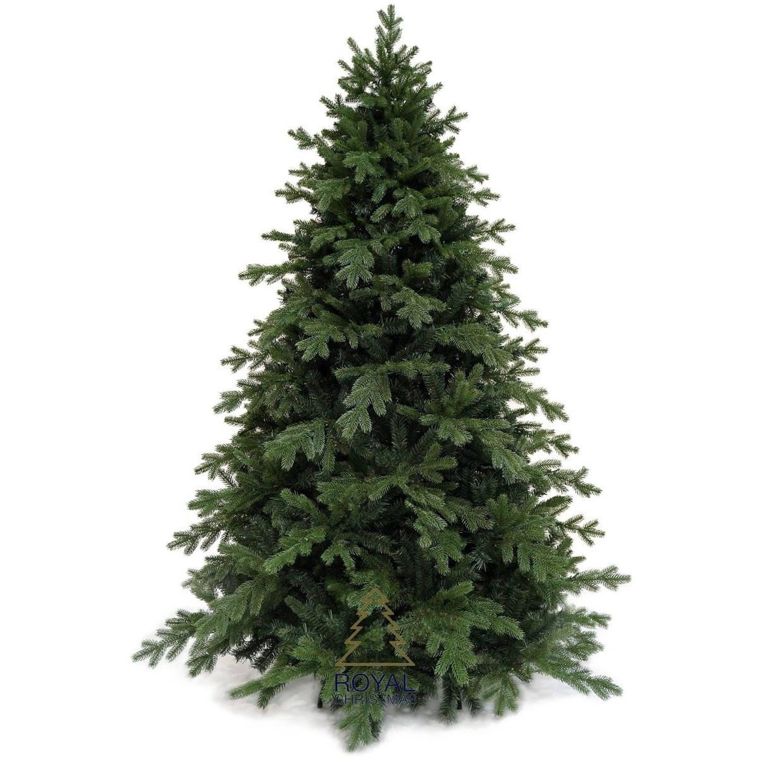 Royal Christmas - Kunstkerstboom - Spitsbergen Premium PE/PVC - 210 cm - 1319 Takken Groen