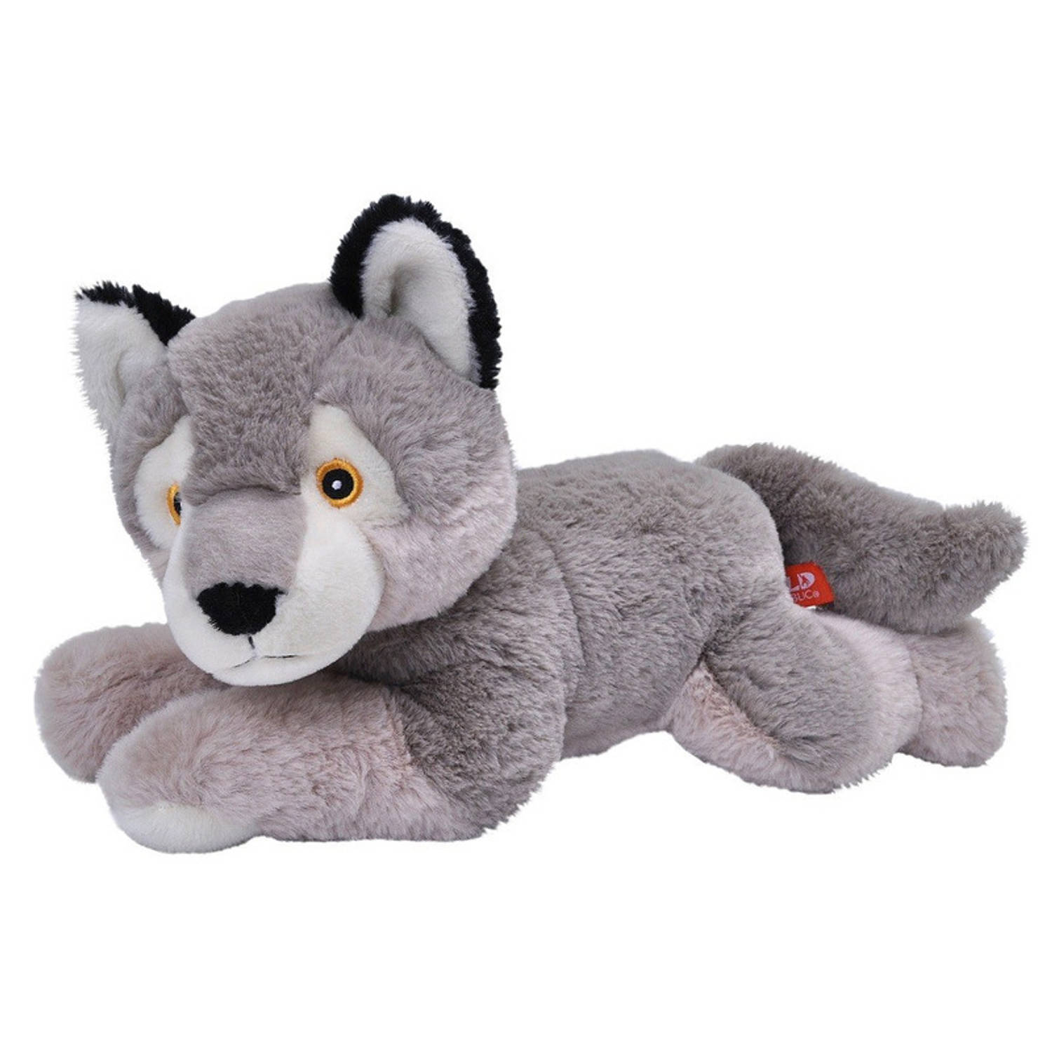 wolf knuffel 30 cm - wilde dieren knuffels - Speelgoed voor kinderen | Blokker