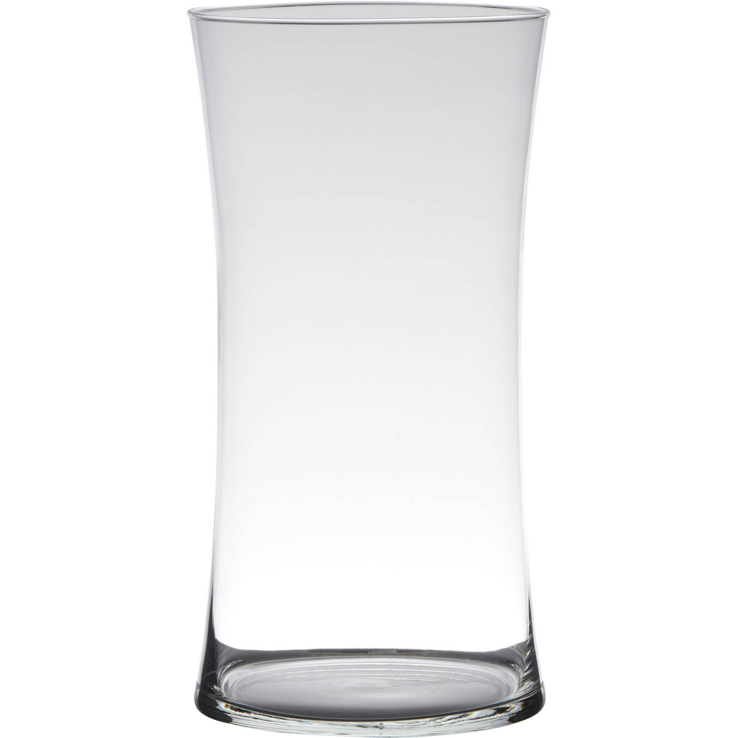 Transparante Luxe Stijlvolle Vaas-vazen Van Glas 30 X 15 Cm Bloemen-boeketten Vaas Voor Binnen Gebru