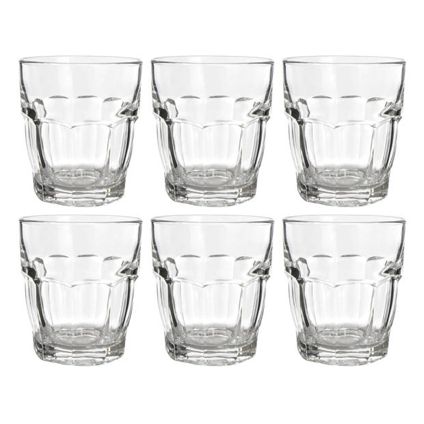 Bormioli Rocco Waterglazen Rock Bar - 270 ml - 6 stuks