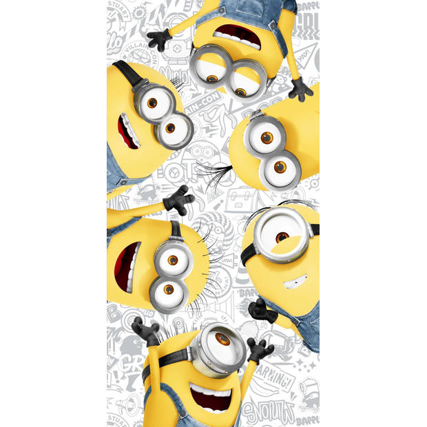 Minions 2 Strandlaken, Friends - 70 x 140 cm - Katoen