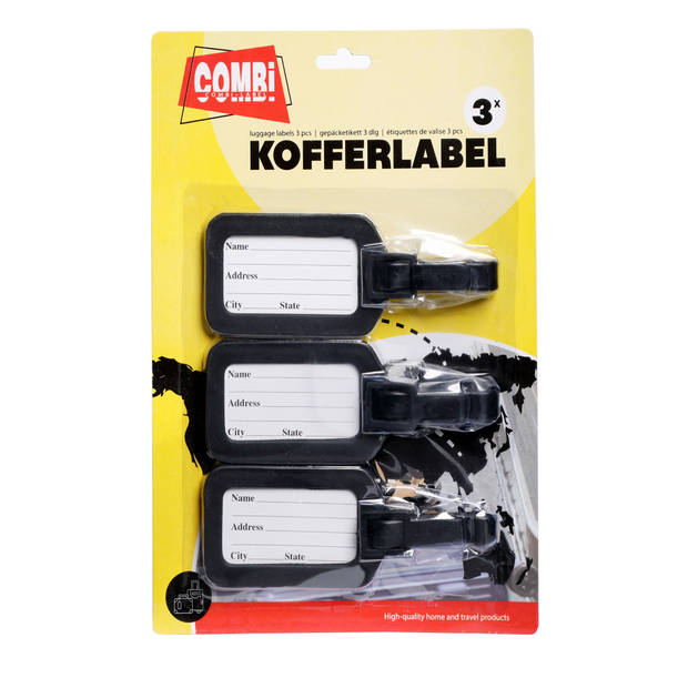 Kofferlabel Combi Label