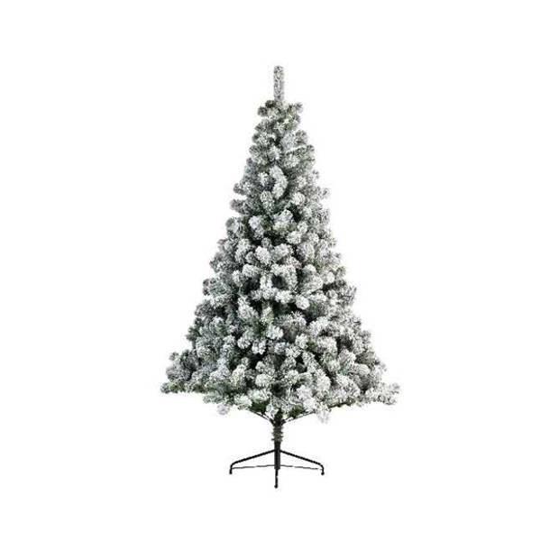 Everlands Kerstboom Imperial Pine snowy 150cm groen