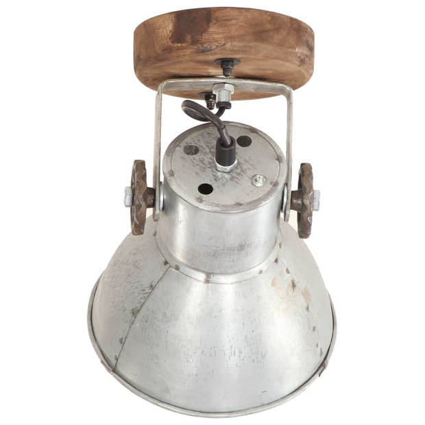 The Living Store Wandlampen - Vintage Industriële Stijl - Set van 2 - Lampenkap 17 cm - IJzer met Vintage Afwerking en