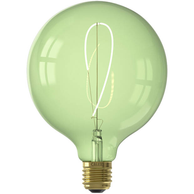 CALEX - LED Lamp - Nora Emerald G125 - E27 Fitting - Dimbaar - 4W - Warm Wit 2200K - Groen