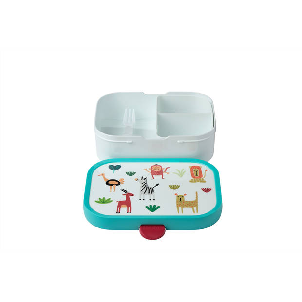 Mepal Lunchset (Schoolbeker & Lunchbox) Campus Pop-Up Animal Friends