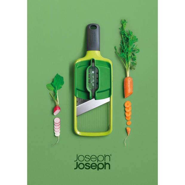 Joseph Joseph - Giftset Go-to-Gadgets Rasp en Mandoline Set van 2 Stuks - Roestvast Staal - Multicolor