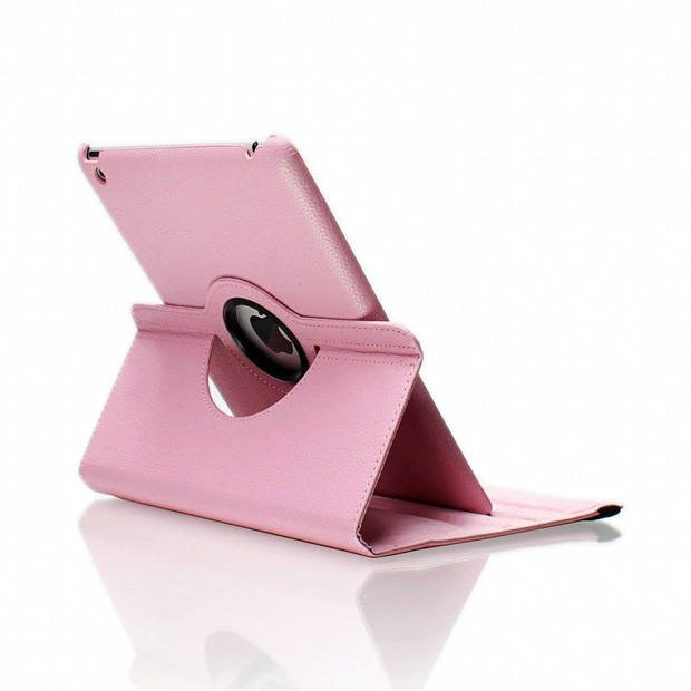 HEM iPad Hoes geschikt voor iPad 2 / 3 / 4 - Lichtroze - 9,7 inch - Draaibare hoes - iPad 2/3/4 hoes - Met Stylus Pen