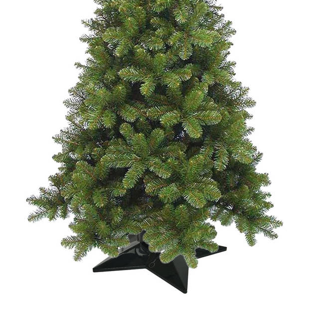 Groene kerstboomvoet van kunststof voor kerstboom - Kerstboom standaarden