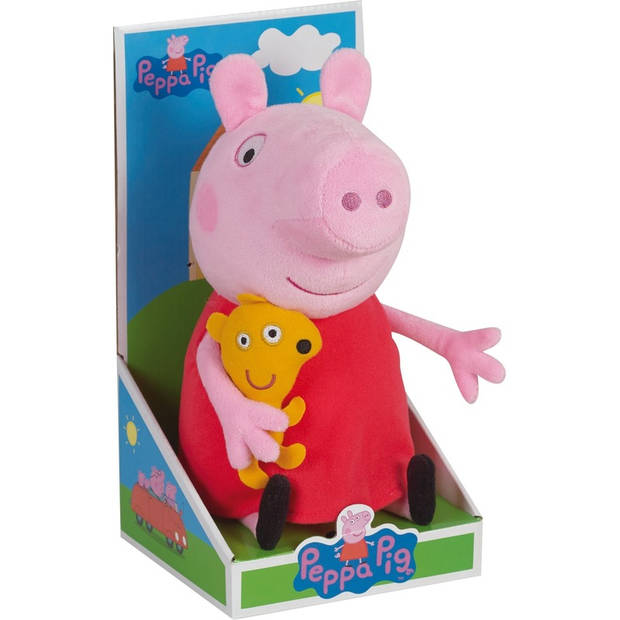 Pluche Peppa Pig knuffeldier 30 cm - Knuffeldier