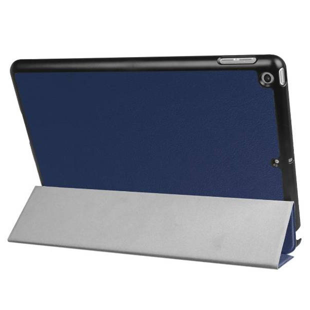 HEM iPad hoes geschikt voor iPad 5 & iPad 6 (2017 & 2018) - NEWSmart Cover - Donkerblauw - 9.7 inch - Met Stylus Pen